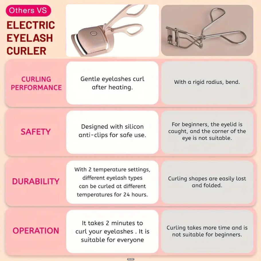 electric eyelash curler